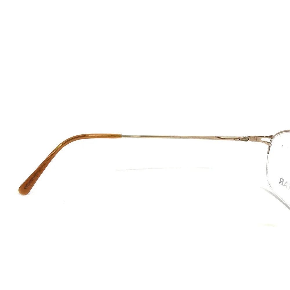 Aristar Eyeglasses Frames AR6840 028 Copper Brown Half Rim Round 51-19-140